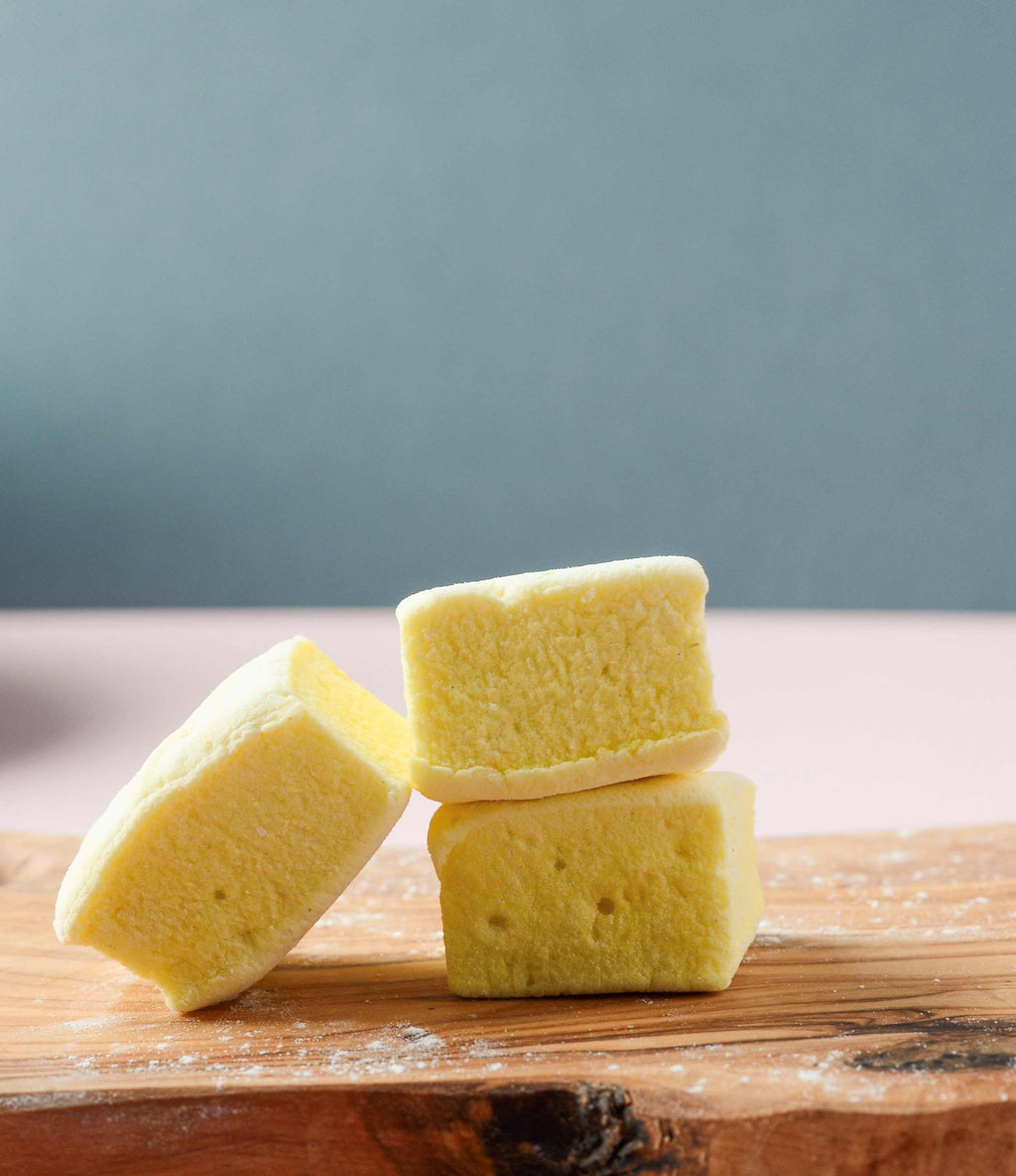 Limited edition: lemon & lime  flavoured marshmallows -100g box