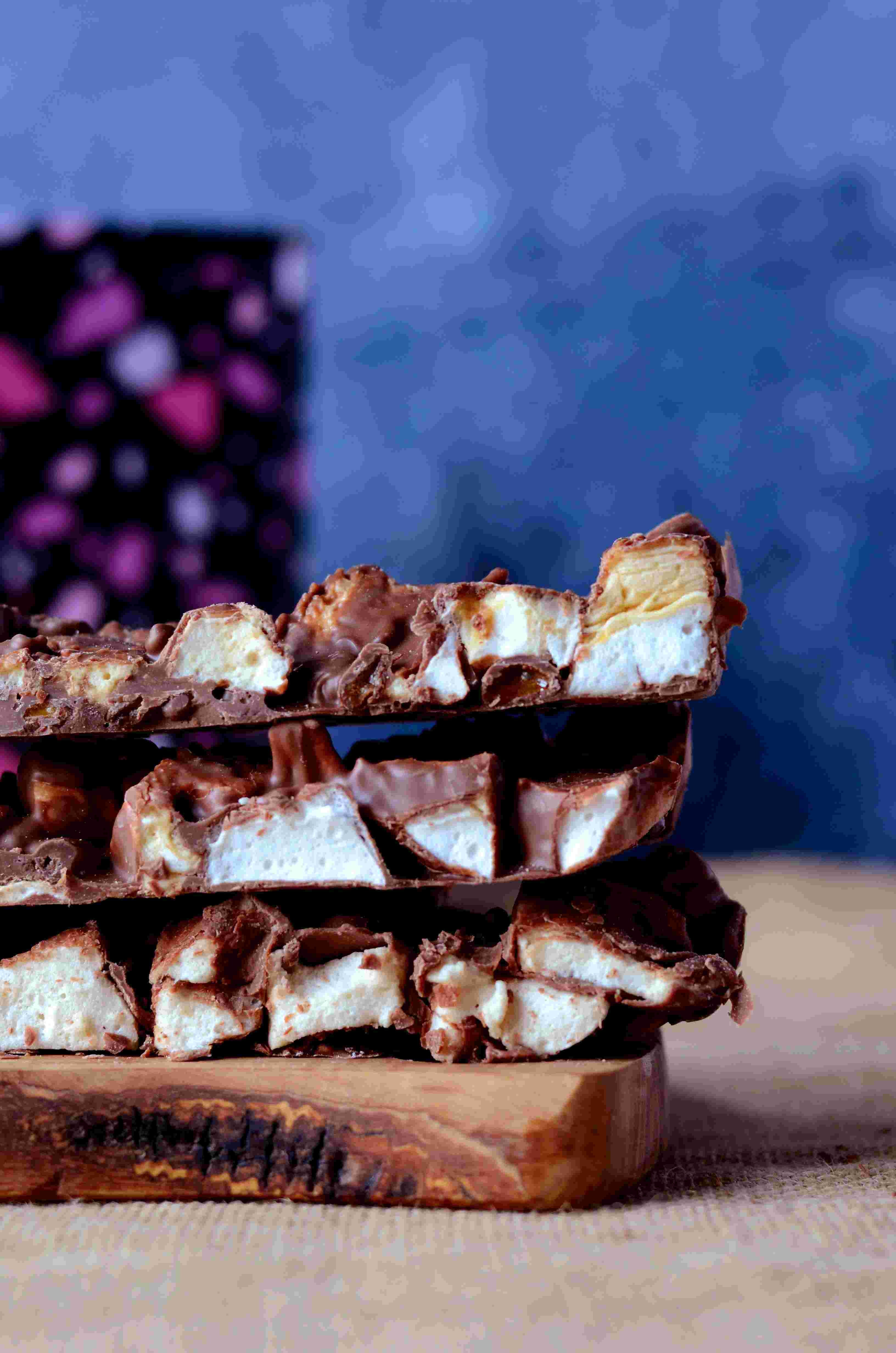 Sharing slabs of rocky road - mixed flavour options  500g