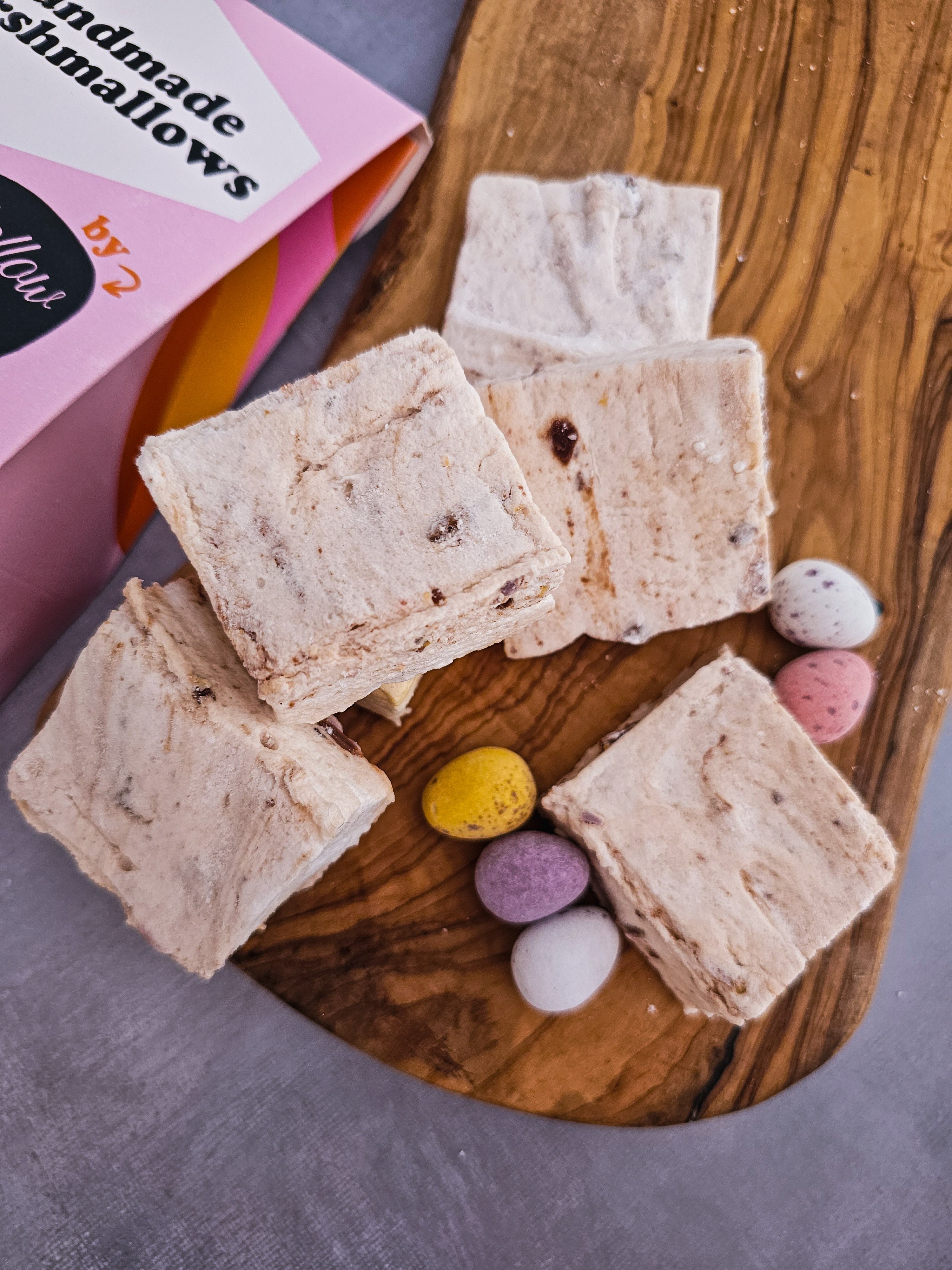 Mini egg marshmallow 100g box