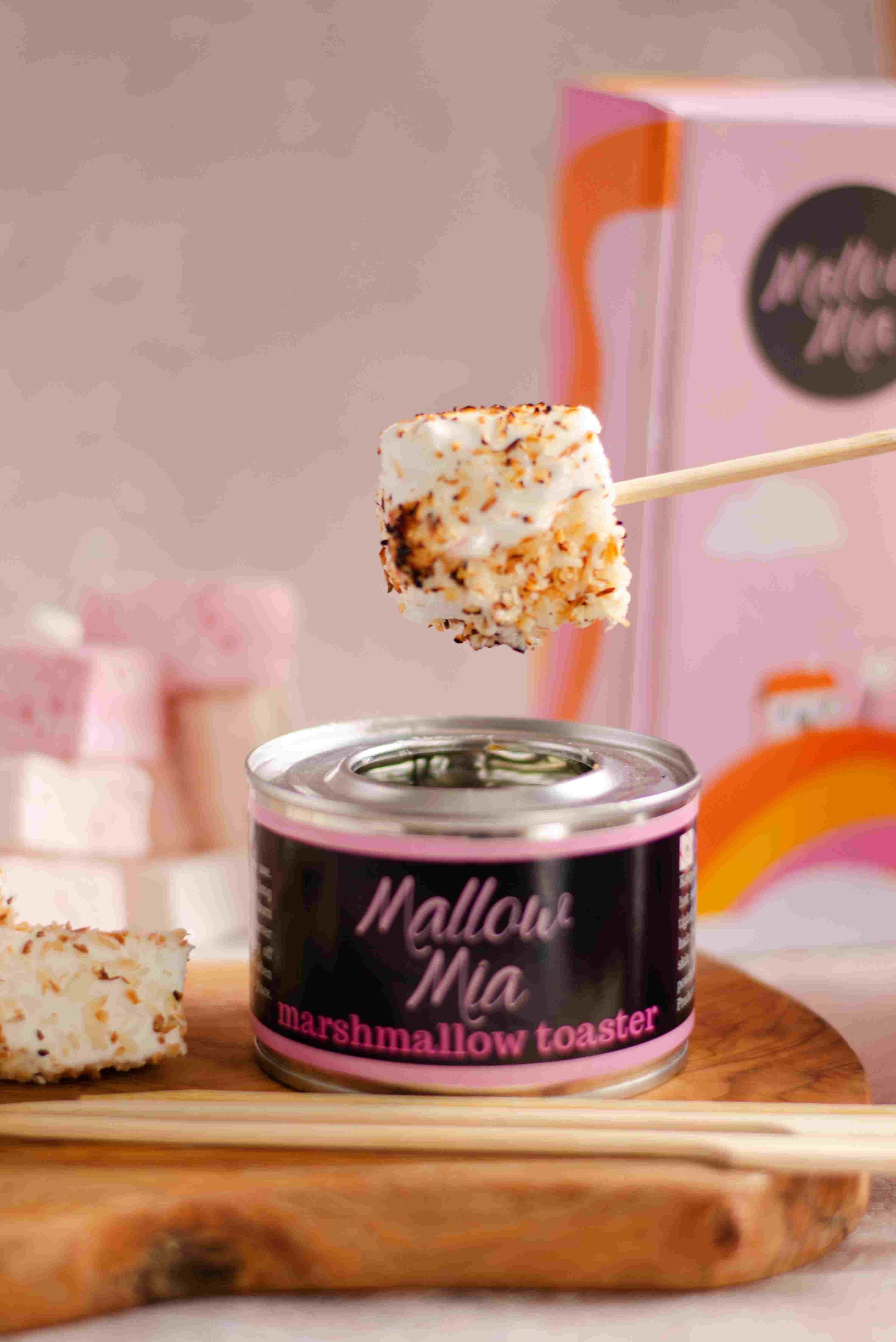 Classic marshmallow toasting box (with 2 bags of marshmallows)